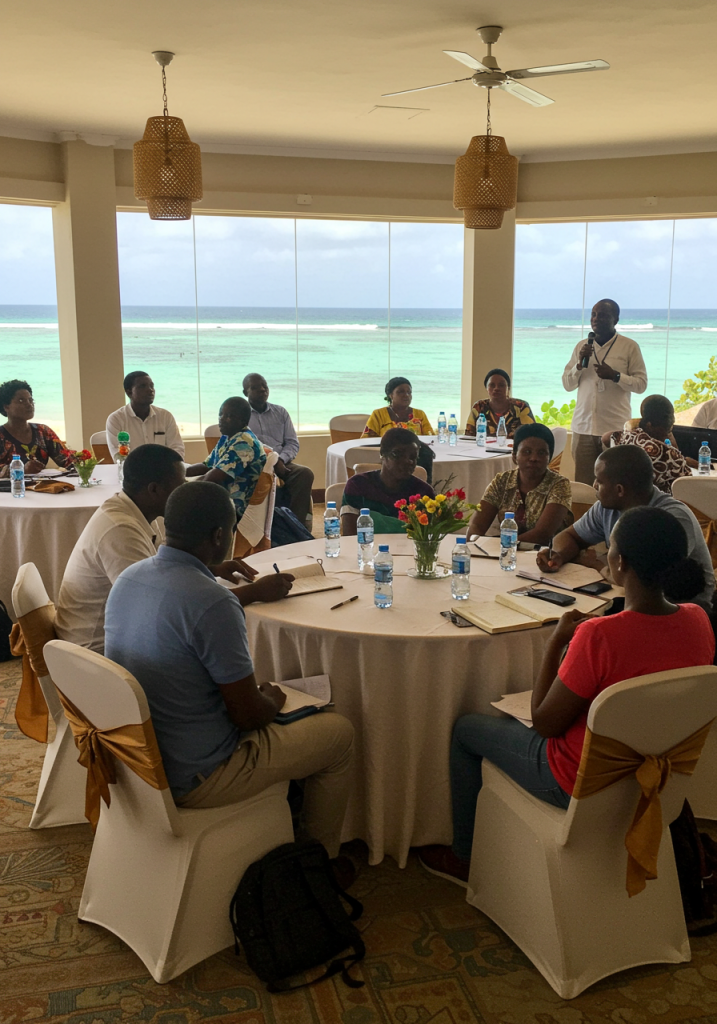 Strategic discussion among board participants in Nairobi